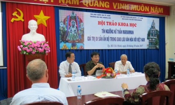 Hội thảo khoa học &ldquo;T&iacute;n ngưỡng nữ thần Mariamman: Gi&aacute; trị di sản Ấn Độ trong giao lưu văn h&oacute;a với Việt Nam&rdquo;