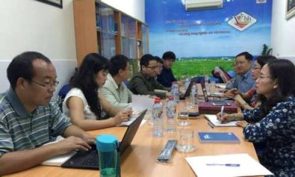 Tọa đ&agrave;m khoa học với đo&agrave;n học giả trường Đại học Sư phạm V&acirc;n Nam (Trung Quốc)