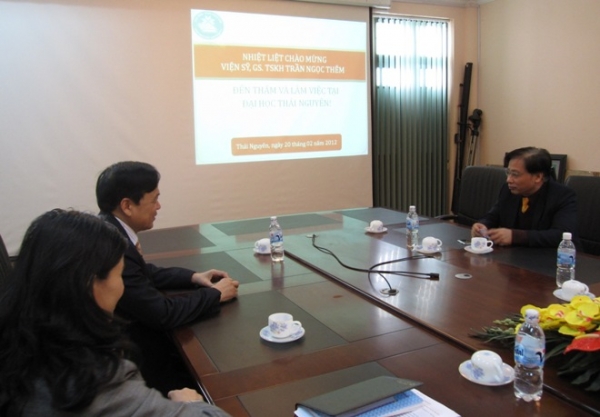 Khả năng hợp t&aacute;c nghi&ecirc;n cứu v&agrave; đ&agrave;o tạo với Đại học Th&aacute;i Nguy&ecirc;n