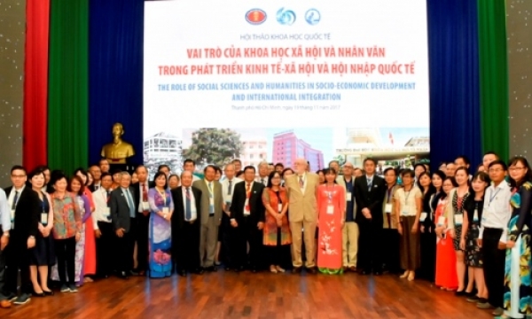 Hội thảo quốc tế: Vai tr&ograve; của khoa học x&atilde; hội v&agrave; nh&acirc;n văn trong ph&aacute;t triển kinh tế - x&atilde; h&ocirc;i v&agrave; hội nhập quốc tế
