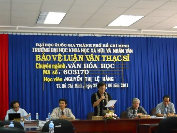 Bảo vệ Luận văn Thạc sĩ