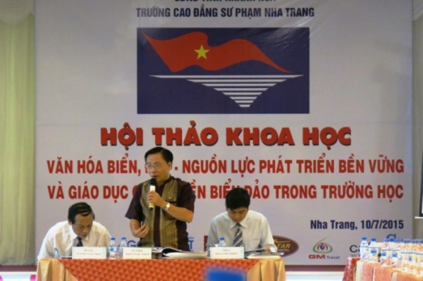 Hội thảo văn h&oacute;a biển đảo v&agrave; Festival Biển Nha Trang 2015
