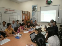 Gặp gỡ t&acirc;n Học vi&ecirc;n cao học Kh&oacute;a 12 v&agrave; Nghi&ecirc;n cứu sinh Kh&oacute;a 5