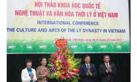 Quế Trần &ndash; Tuấn T&uacute;. Hội thảo khoa học quốc tế &ldquo;Nghệ thuật v&agrave; văn h&oacute;a thời L&yacute; ở Việt Nam&rdquo;