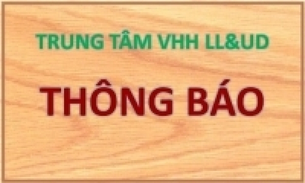 Thư mời tham dự hội thảo khoa học
