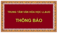 Th&ocirc;ng b&aacute;o: Lớp tập huấn quốc tế: Gi&aacute;o dục h&ograve;a b&igrave;nh bền vững &ndash; một kịch bản cho v&ugrave;ng Đ&ocirc;ng &Aacute; đến năm 2050