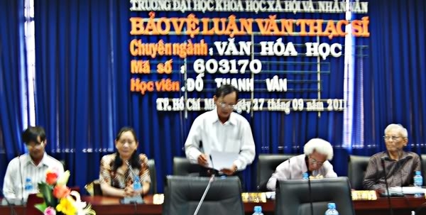 Bảo vệ Luận văn Thạc Sĩ