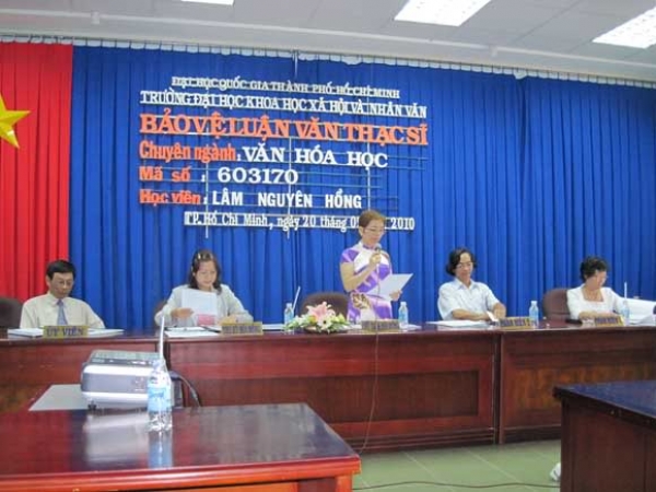 Bảo vệ LV ThS: L&acirc;m Nguy&ecirc;n Hồng