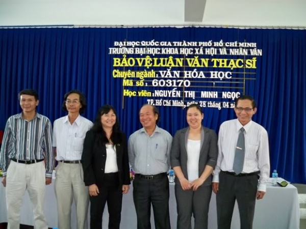 Bảo vệ LV ThS: Nguyễn Thị Minh Ngọc, L&ecirc; Thị Ninh