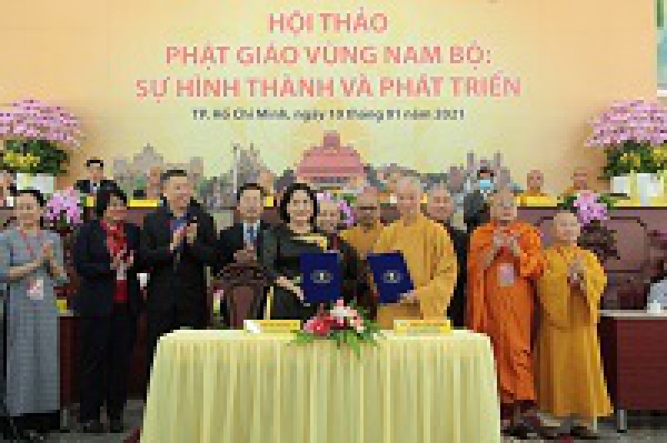 Hội thảo khoa học &ldquo;Phật gi&aacute;o v&ugrave;ng Nam Bộ: Sự h&igrave;nh th&agrave;nh v&agrave; ph&aacute;t triển&rdquo;